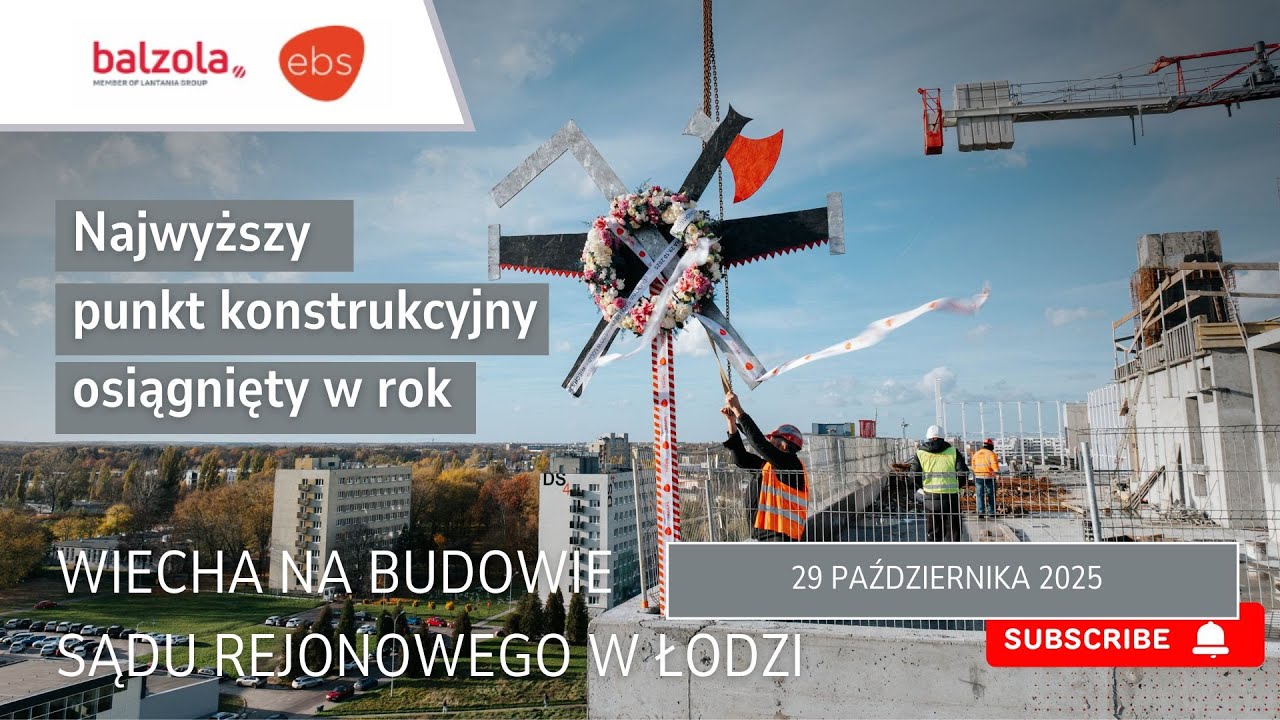 Wiecha na największym sądzie w Polsce! Ł&oacute;dź świętuje rok od wbicia pierwszej łopaty