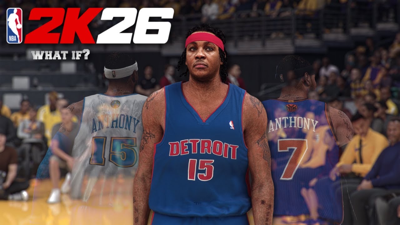 What If Melo Was Drafted By The Pistons?! | 2K26 | 2K26 What If?