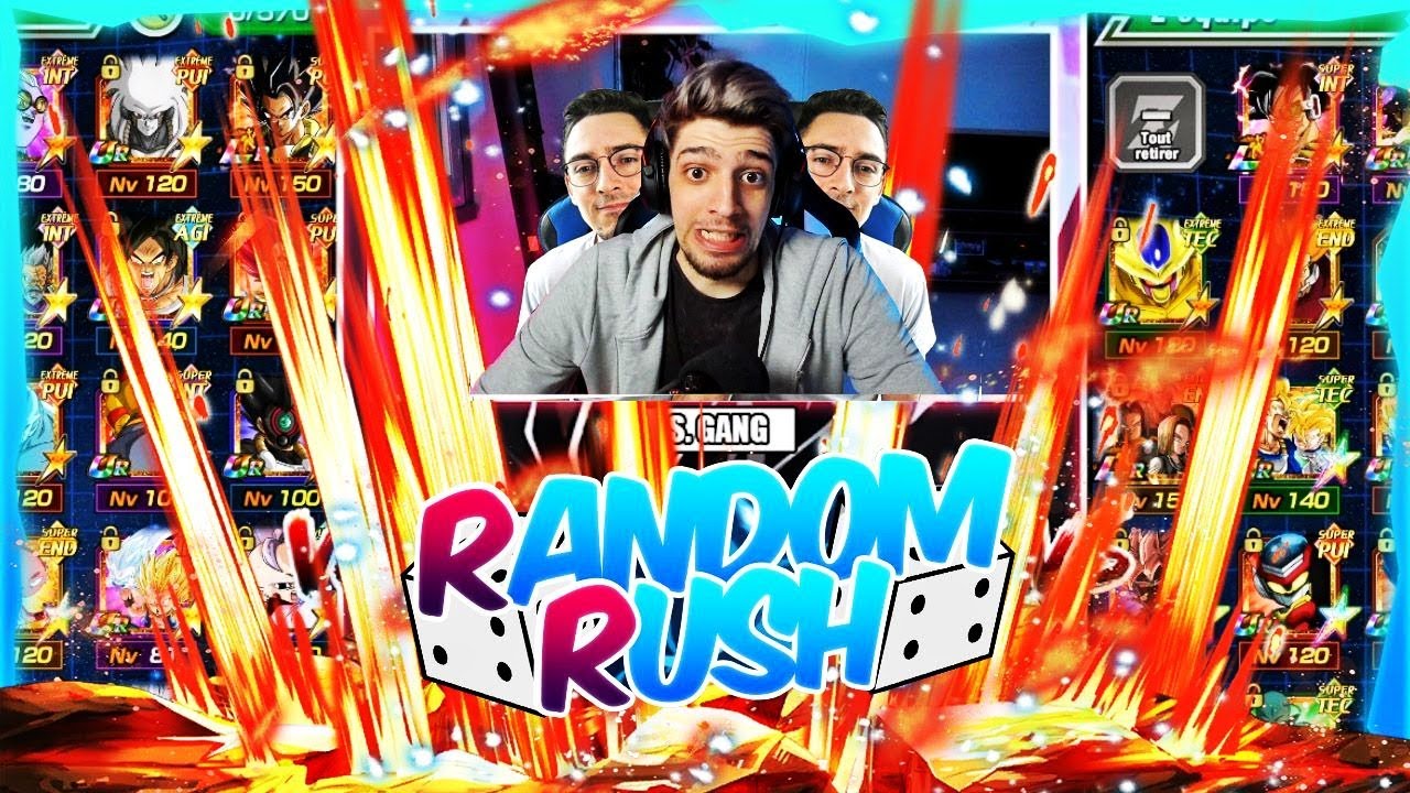 Une Bagarre Jusqu'à Épuisement en Random Rush vs Shini !!! Dokkan battle fr (Sur Pc)