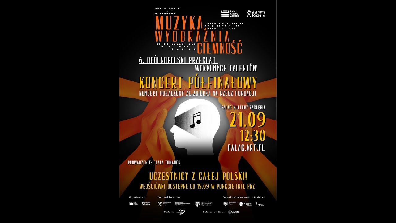 Kulisy Półfinału 6 Ogólnopolskiego Przeglądu Wokalnych Talentów MUZYKA - WYOBRAŹNIA - CIEMNOŚĆ