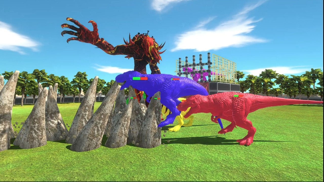 TREX RESCUE TREX COLORS FROM ALL UNIT MAZE - ARBS