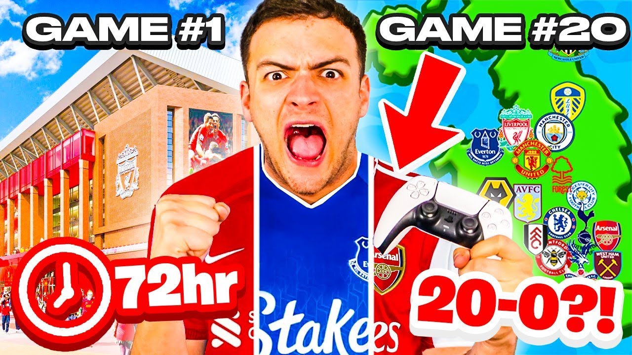 I Played FIFA at EVERY PREMIER LEAGUE STADIUM.. IN REAL LIFE!!