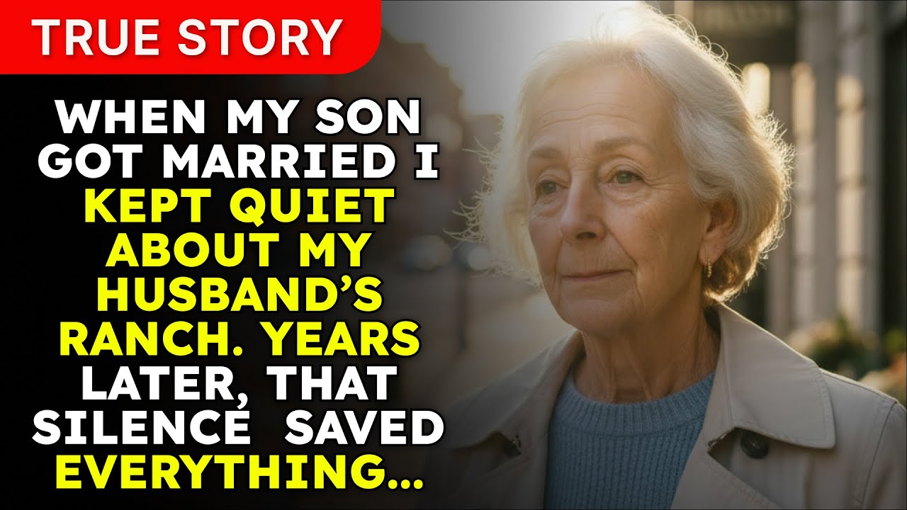 When My Son Got Married, I Kept Quiet About My Husband’s Ranch. Years Later, That Silence Saved...