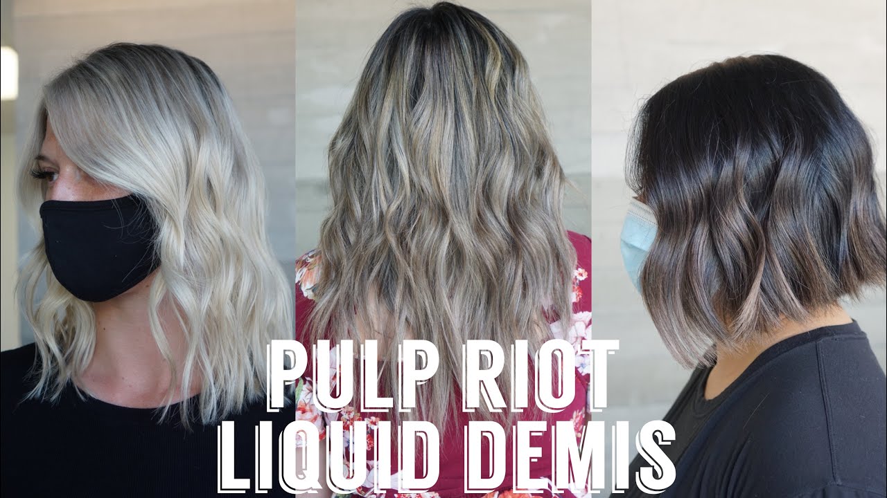 Hair Transformations with Lauryn: Blonde, Silver, Browns using Pulpriot Liquid Demis Ep. 13