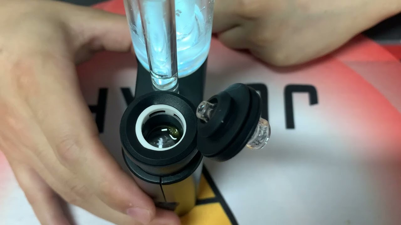 Dabbing with JCVAP Pockety Smart Rig and SiC insert 500F