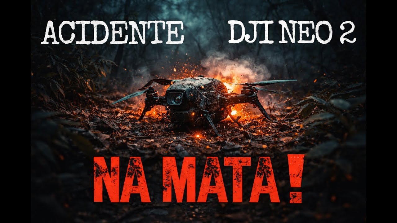 “Acidente na Mata: meu drone caiu e quase perdi tudo”