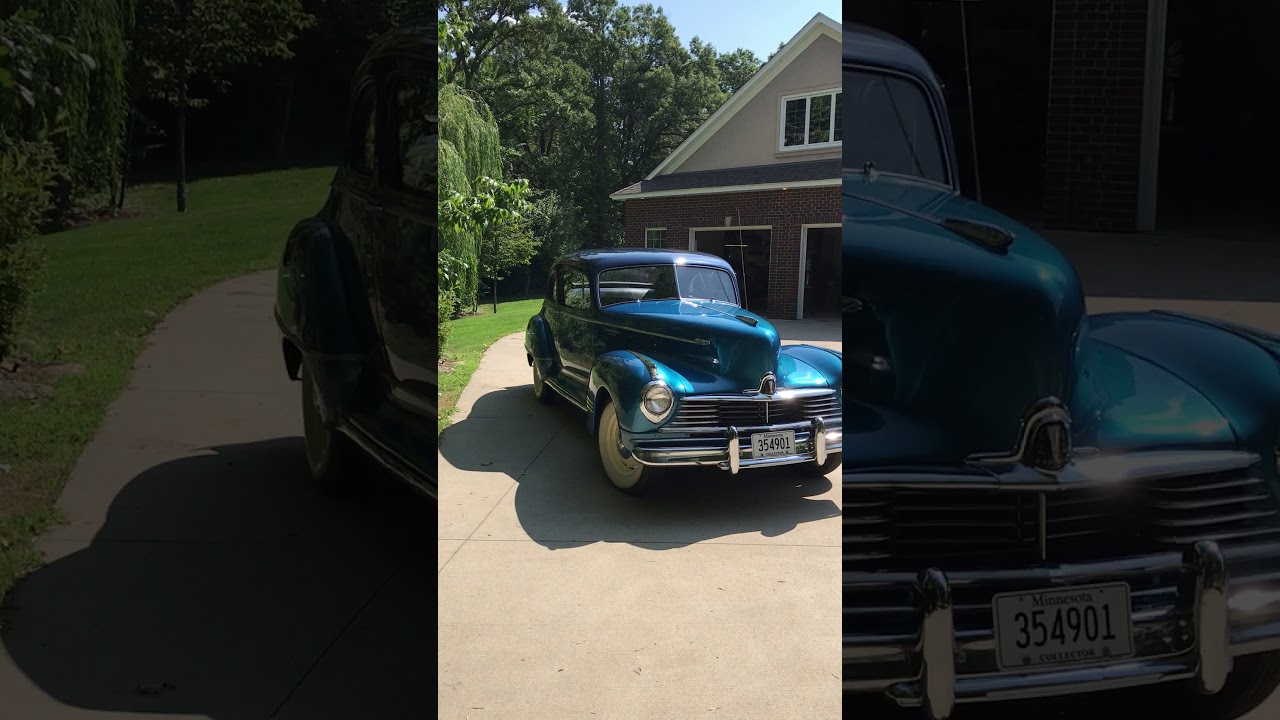 1947 Hudson Super Eight Business Coupe - For Sale