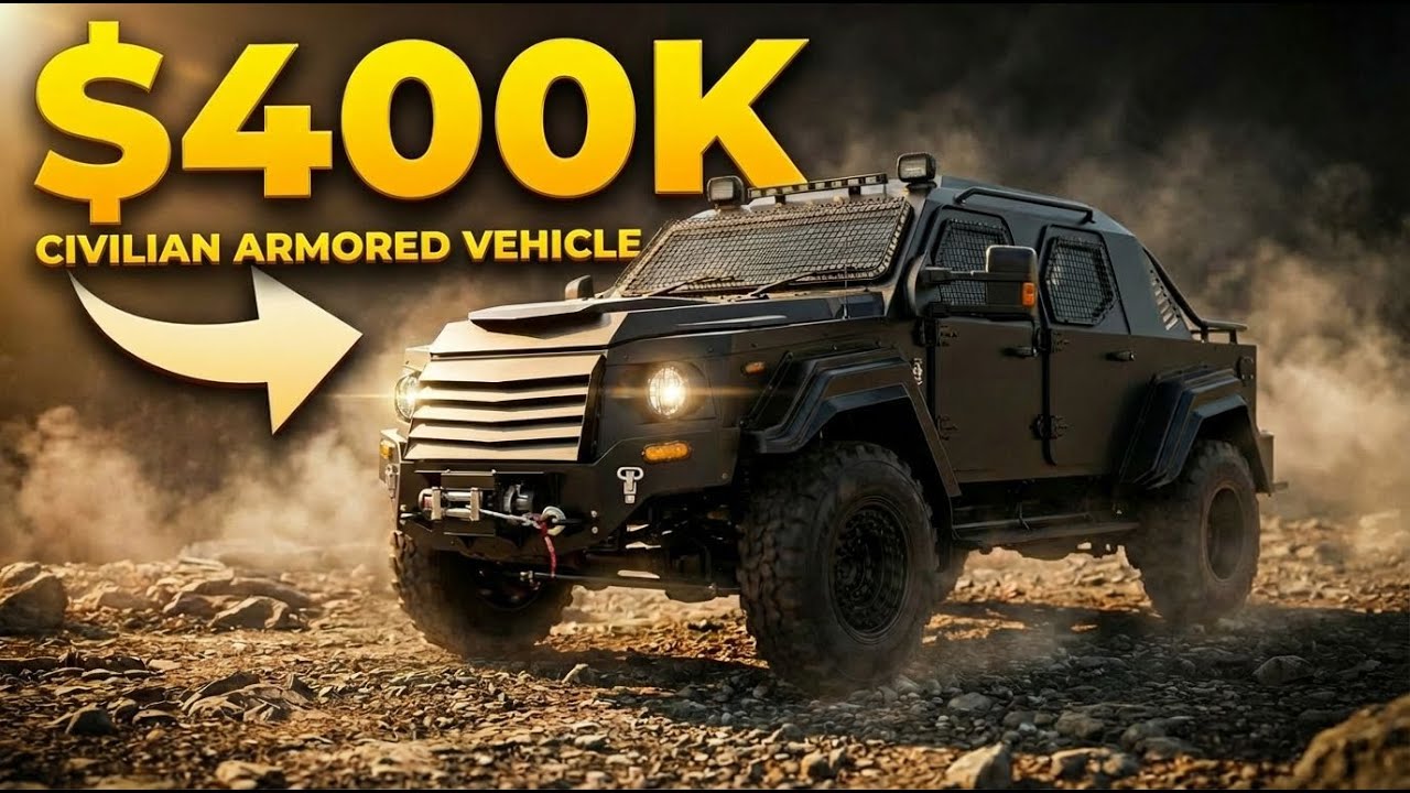 22 Weird Facts About the $400,000 Armored Vehicle (Terradyne Gurkha RPV)
