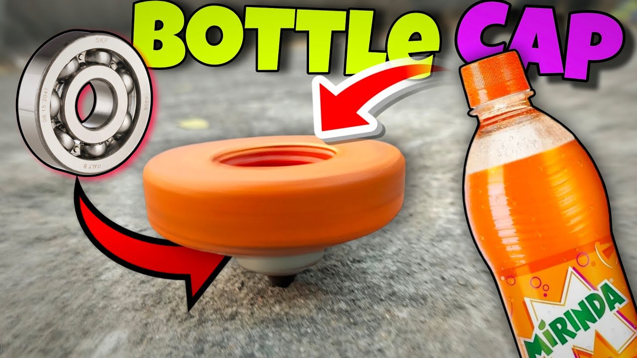 Heavy Duty Bottle Cap Beyblade With Bearing Driver 😮😲😦