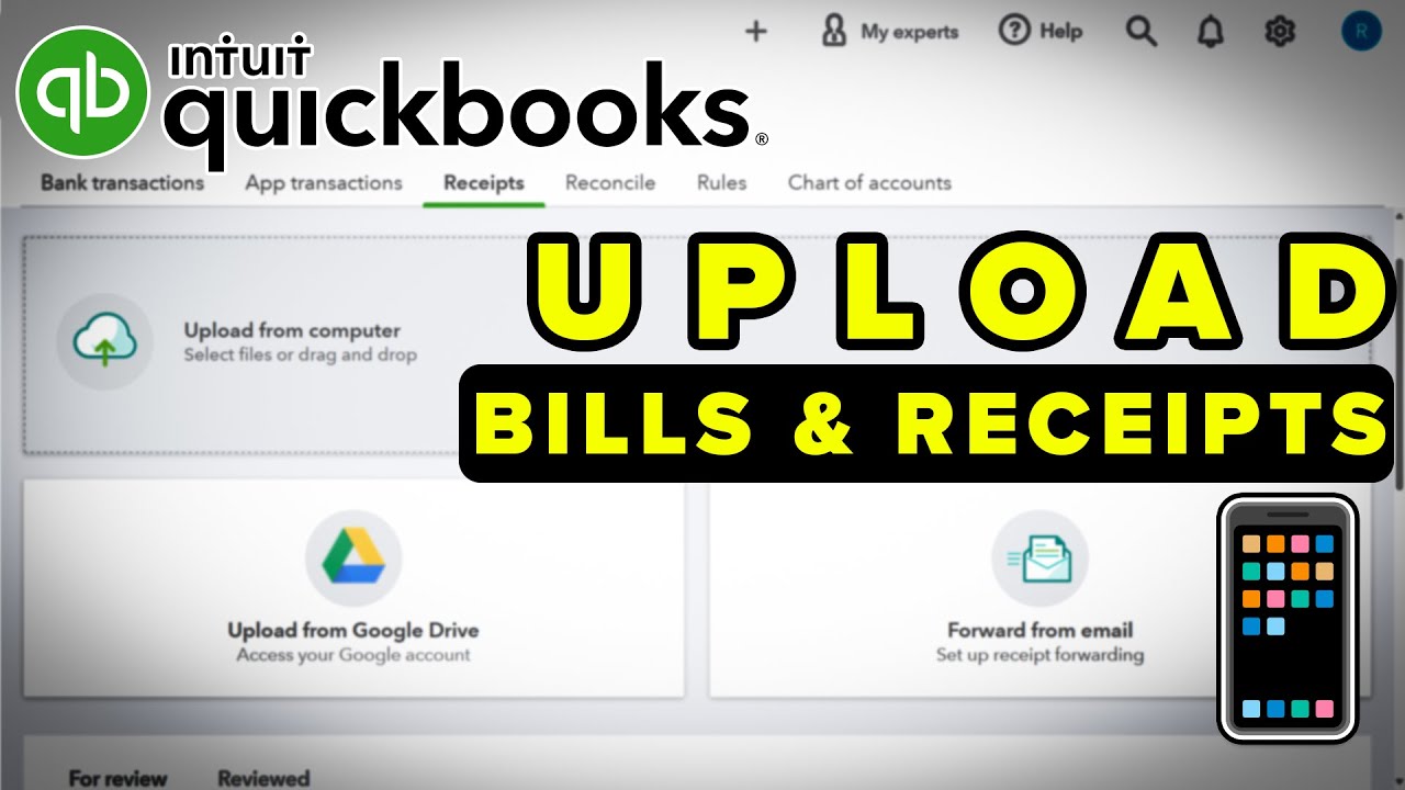 How to Upload and Match Receipts in QuickBooks Online | Complete Guide