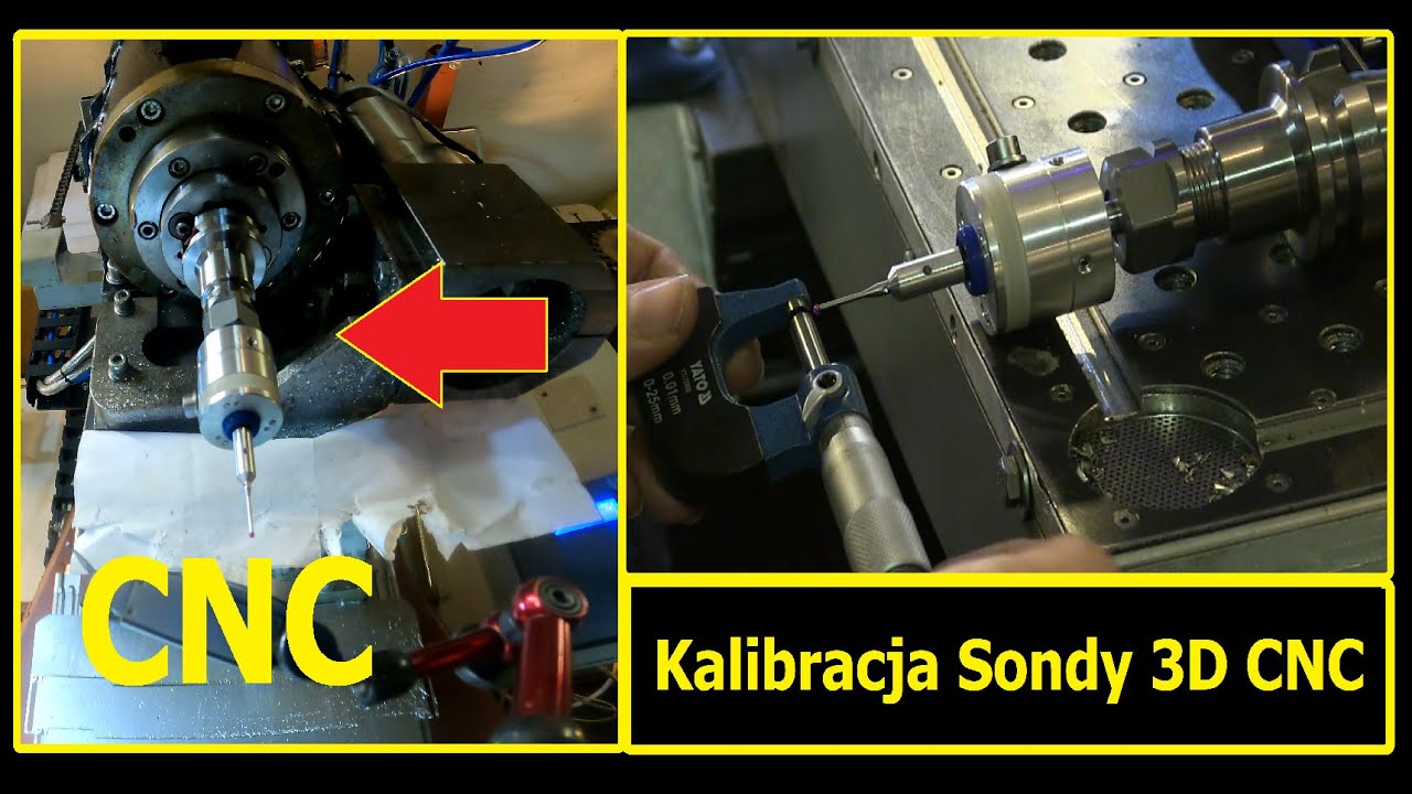 Jak skalibrować sondę 3D na maszynie CNC