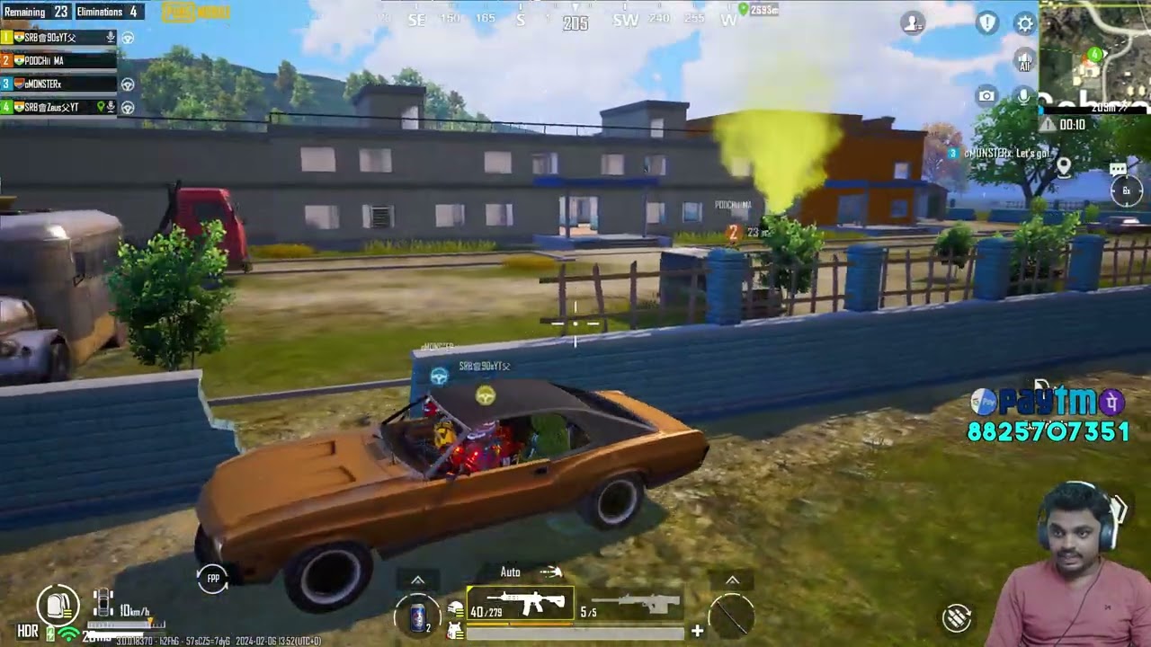 போட்றா தம்பி Brakae Ahh - Most Thriling Intense Fight Near School #pubgmobile #bgmi #pubg #bgmitamil