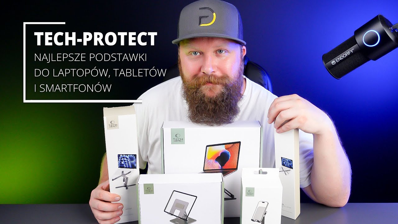 Super Praktyczne i Świetnie Wykonane Podstawki do Laptopów, Tabletów i Smartfonów od TECH-PROTECT