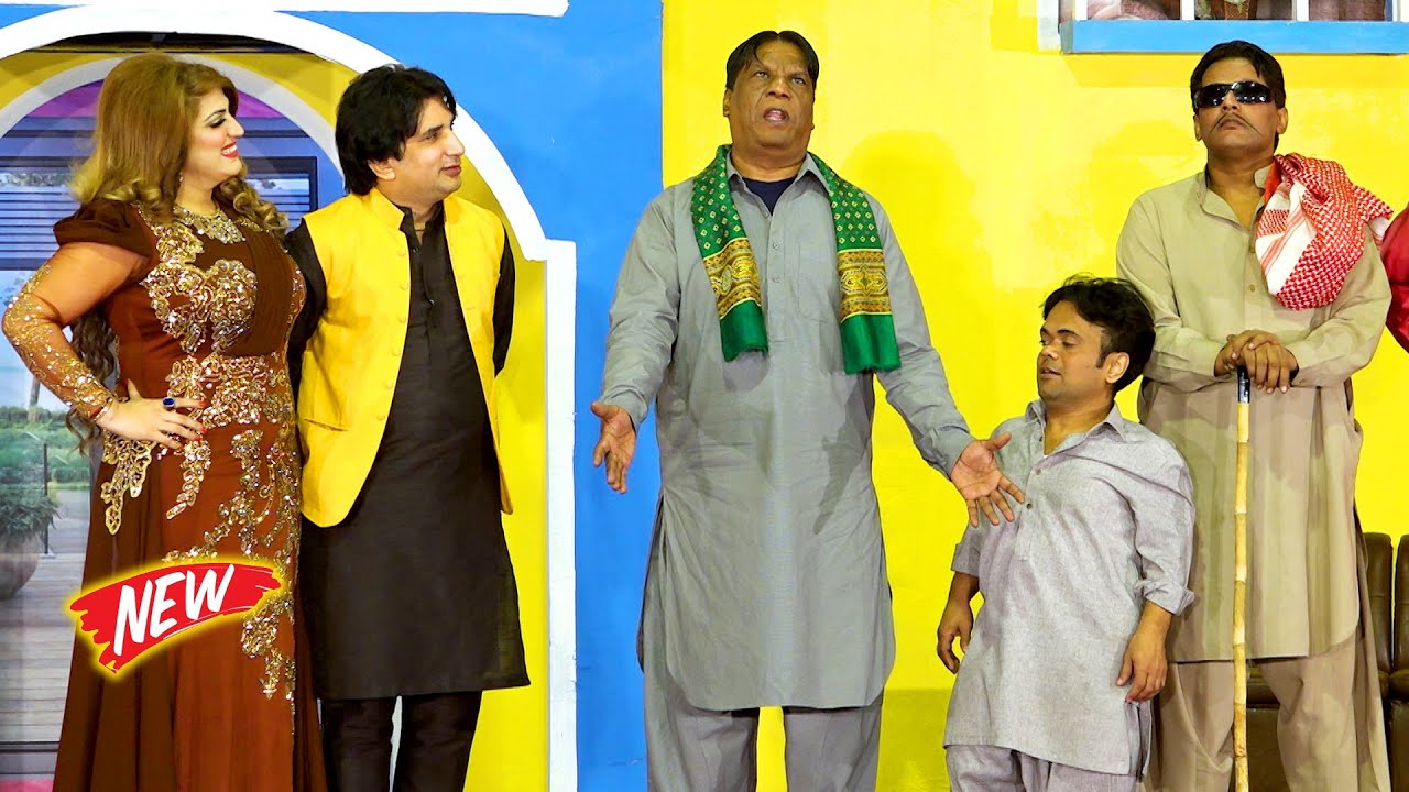 Amanat Chan and Sakhawat Naz | Imran Shoki | Vicky Kodu | Stage Drama | Aurat Aurat Ae  #comedyvideo