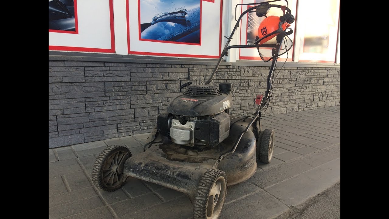 Газонокосилка Craftsman-HONDA.Ремонт,который длился ровно год!)