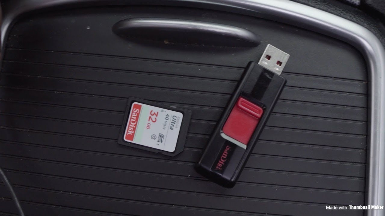 HOW TO use SD Card/USB Drive in Dodge Charger/Challenger 2015-2018...