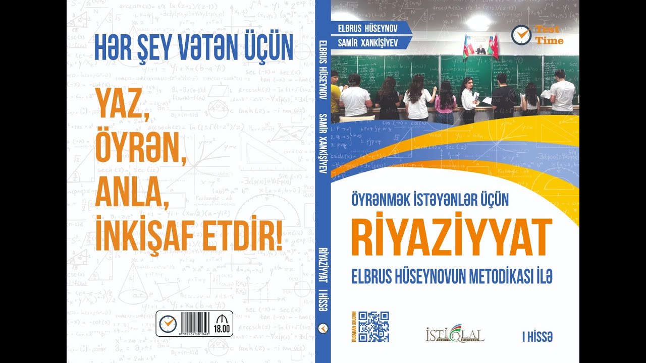 Öyrənmək istəyənlər üçün RİYAZİYYAT KİTABI