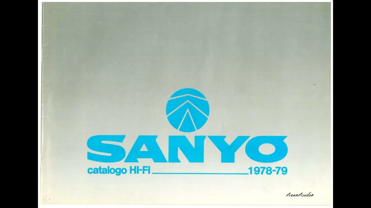 Sanyo Hi-fi Catalog 1978 / 1979  ( Italian Language )