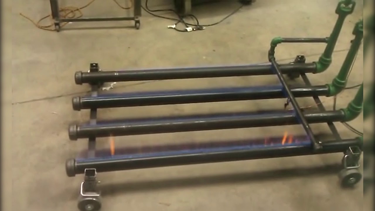 Pipe Burner Set on Wheels - Charles A. Hones