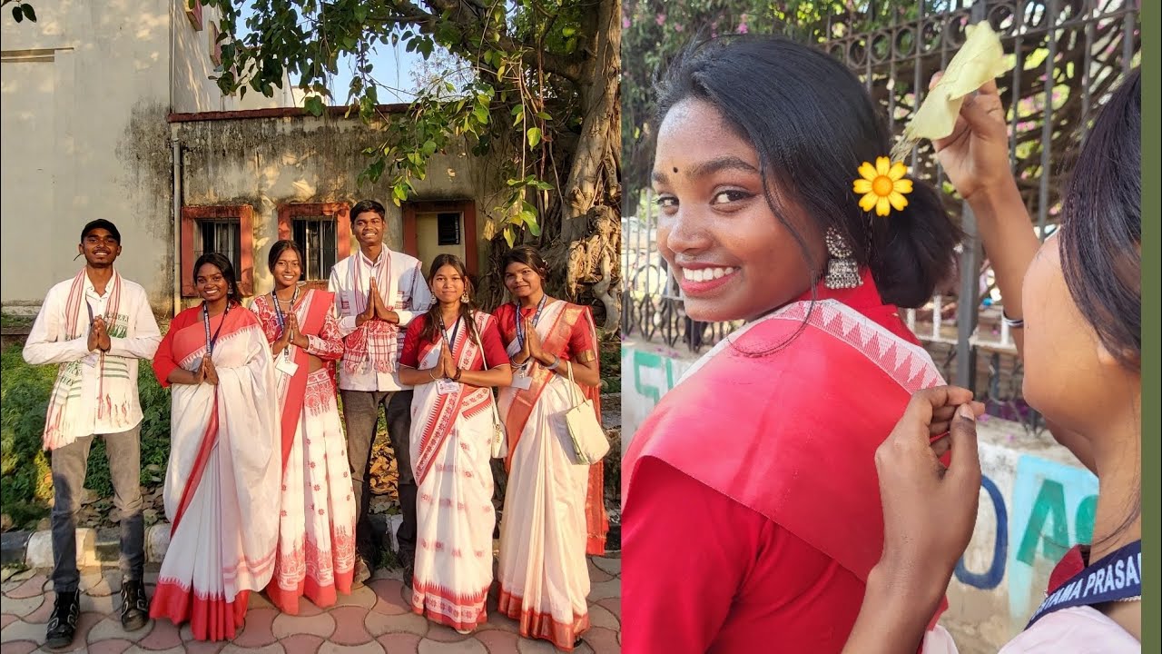 DSPMU  sarhul  celebration 2024🌿🌾 /masti/dspmu/enjoy/sarhul#sarhulfestival #jharkhand #trinding