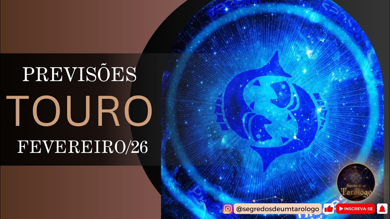 ♉TOURO | FEVEREIRO/26: ATENÇÃO! AS COISAS NEM SEMPRE SÃO COMO VOCÊ PENSA!✋🚦MUDANÇA DE ROTA🔁🛣️