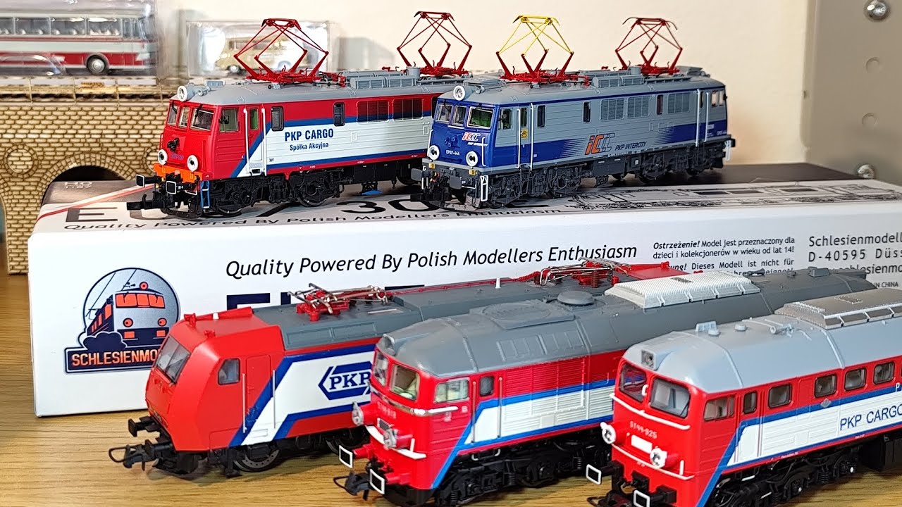 UNBOXING EU07-337 I EP07-444 od Schlesienmodelle 107102 i 107103 cz.1