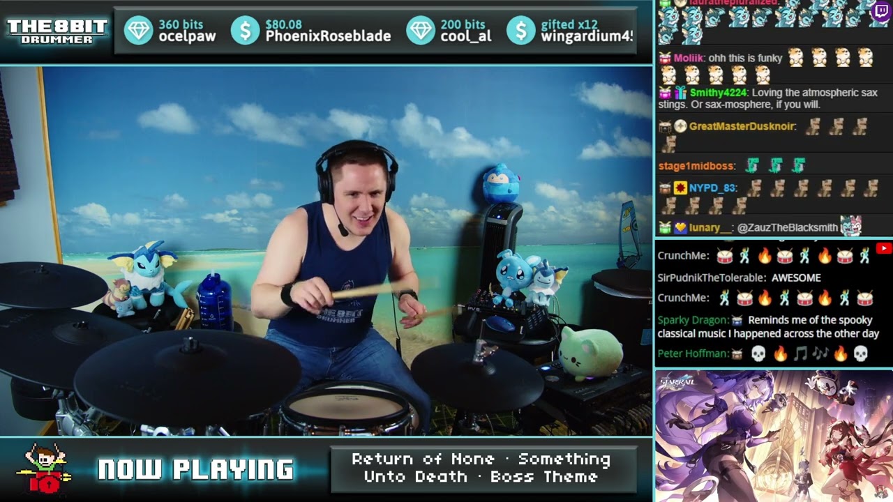 The8BitDrummer plays 