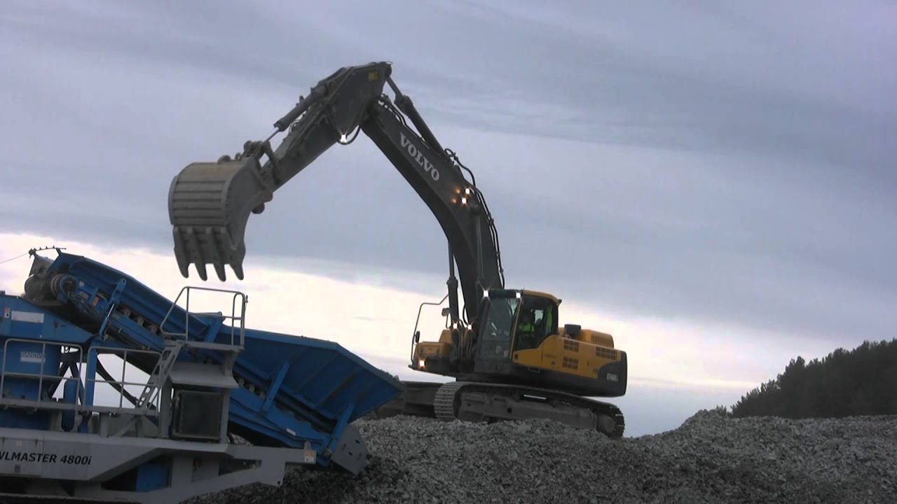 Volvo EC460CL featuring LOADTRONIC 3E excavator scale.wmv
