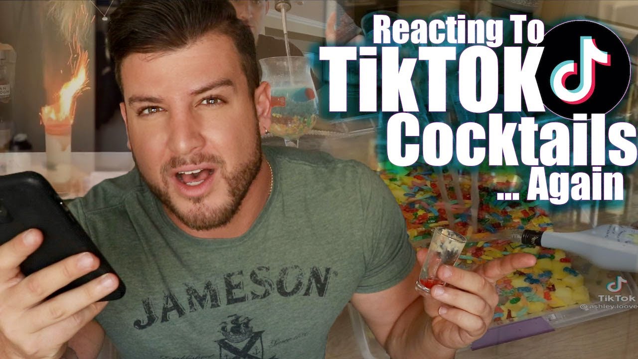Реакция на коктейли TikTok, которые вы отправили