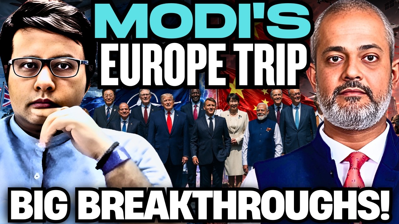 Modi's Europe Visit, Trump Meet at G7, Slovakia France & EU UK Trade Deal I Aadi Pathikrit Show