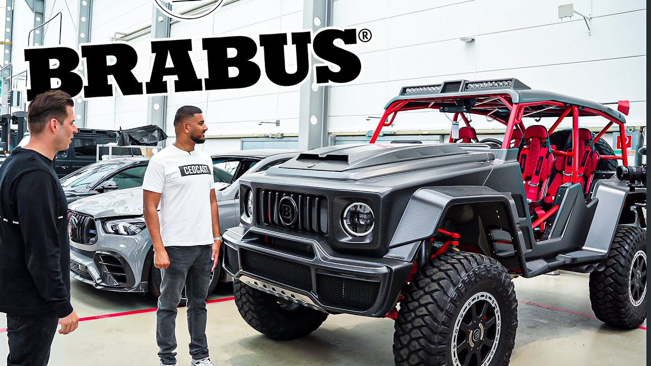 Эксклюзивная экскурсия по заводу Brabus! Самые быстрые, громкие и редкие «ЗВЕРИ»