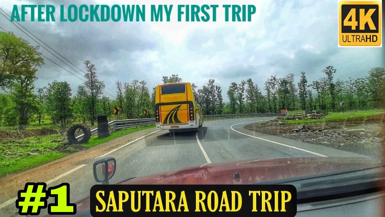 Saputara Hill Station Road Trip: 4K60 Driving in Saputara Ghat: Anzi Aqwa