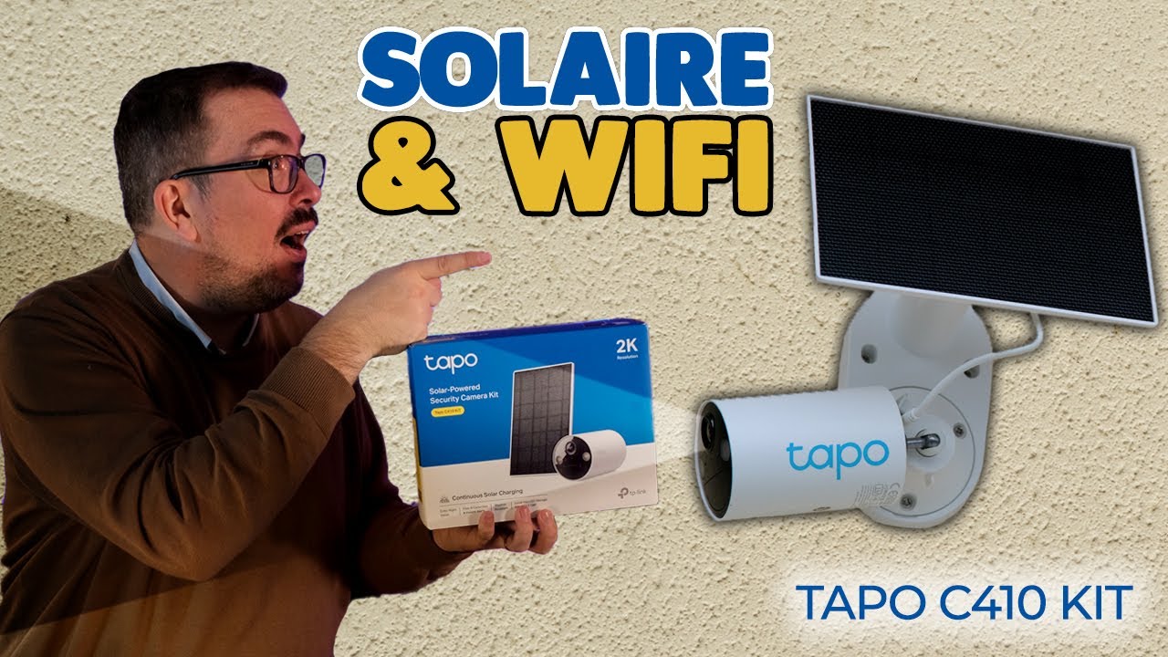 La meilleure caméra de surveillance sans fil ? (TAPO C410 Kit)