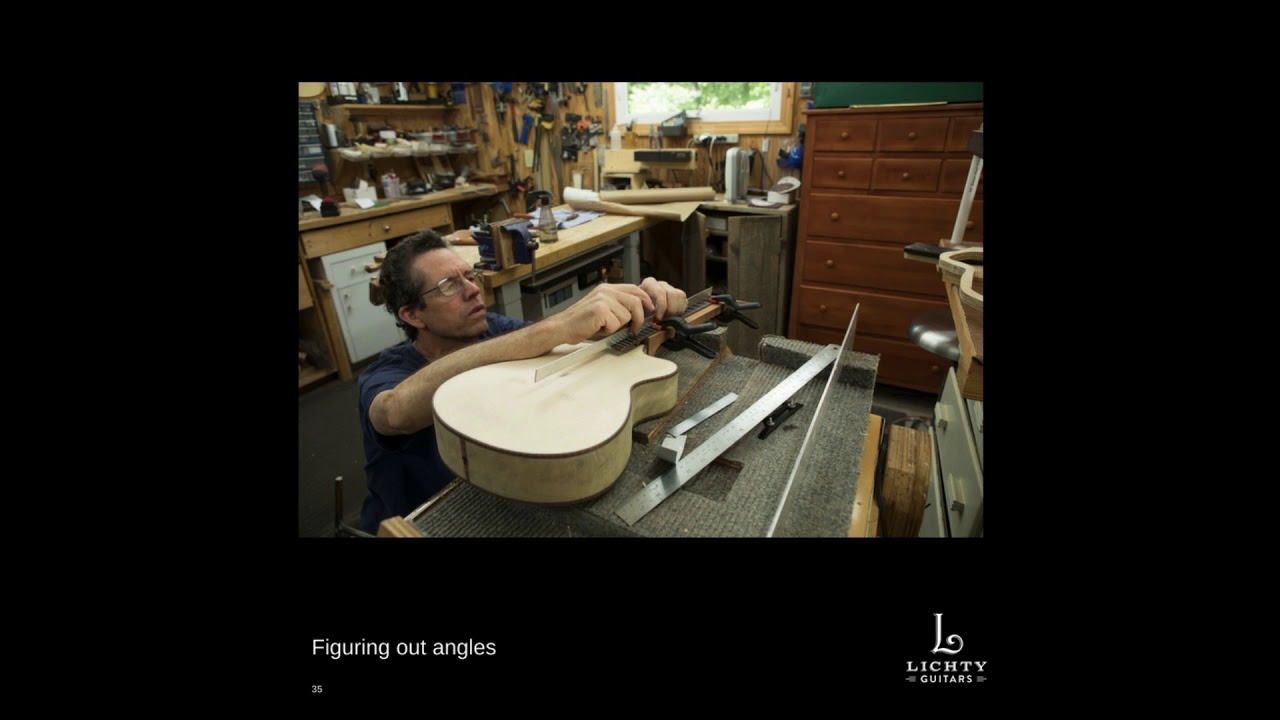 Ukulele Construction Slideshow - Lichty Archtop Ukulele