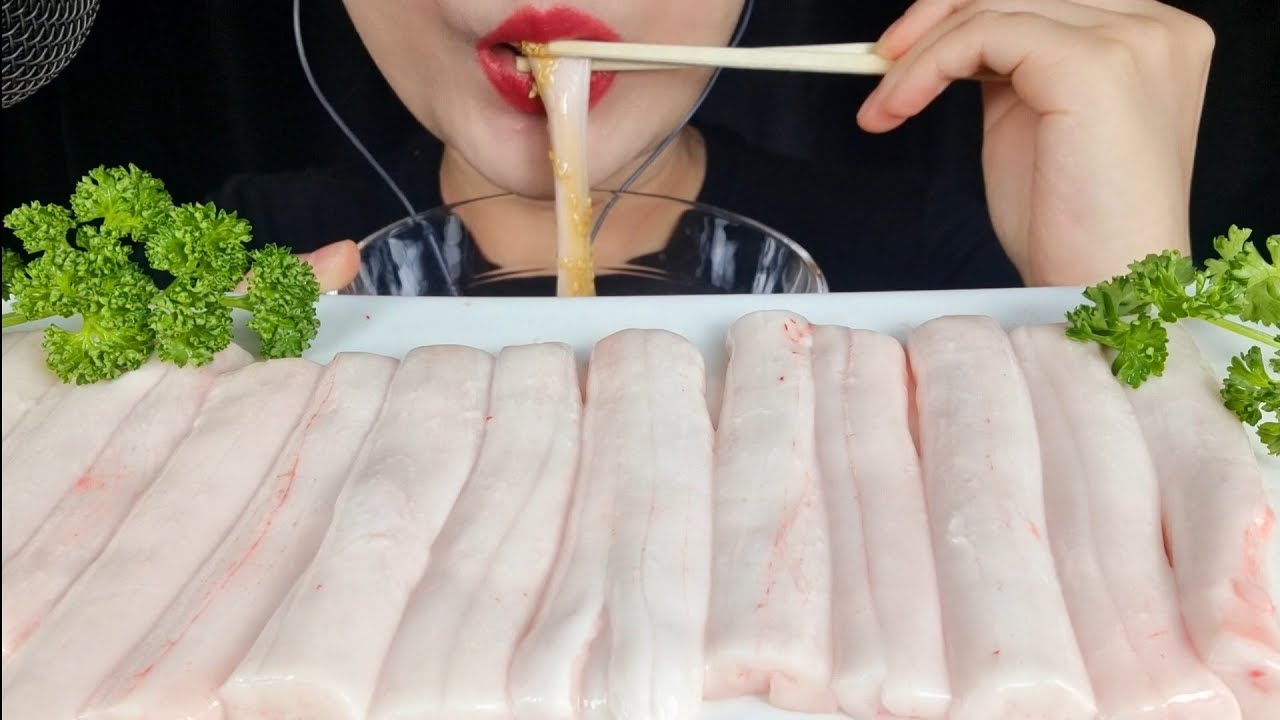 ASMR 소등골 먹방 *Beef spine bone marrow eating show eating sound 😋