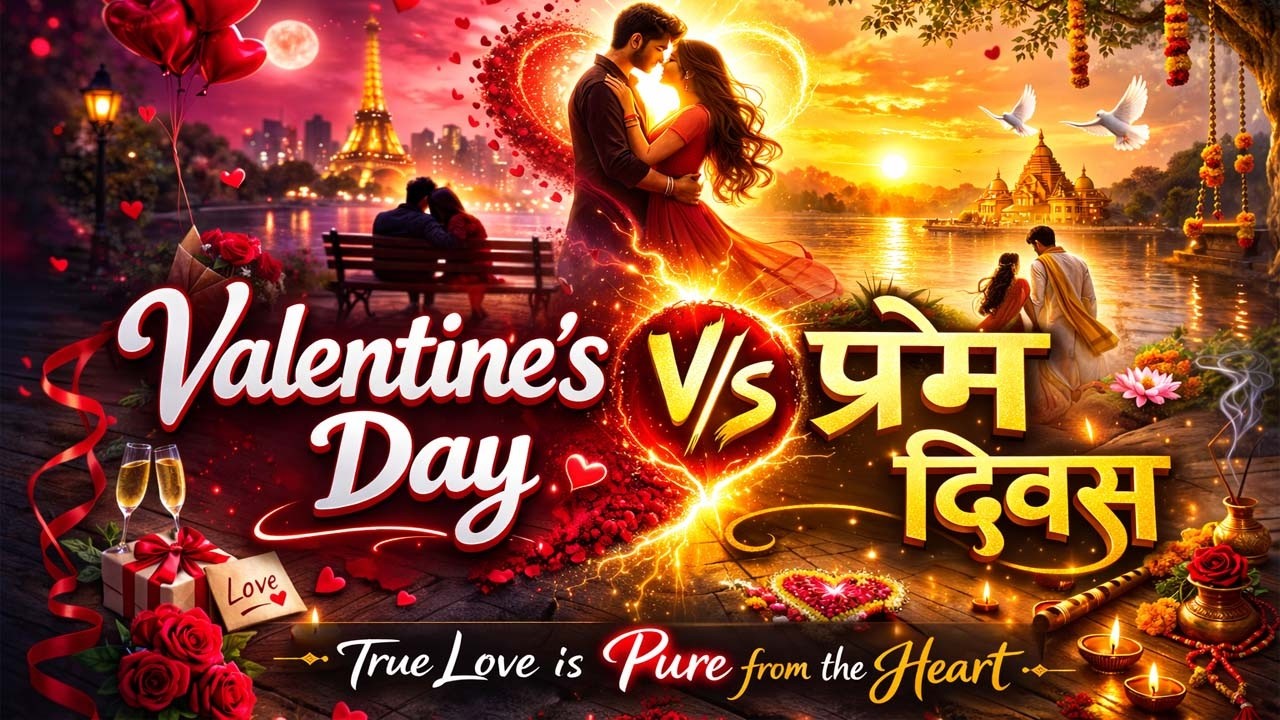 Valentine's Day V/s प्रेम दिवस I #ValentineSpecial I #ValentinesDay I #PremDiwas I #ViralVideo I