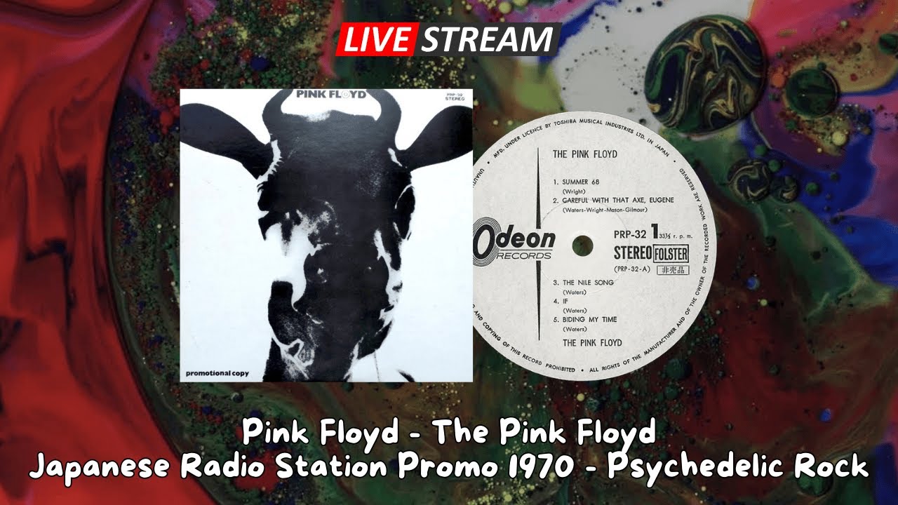 Live Psych: Pink Floyd – The Pink Floyd | Rare 1970 Japan Odeon Promo Rip