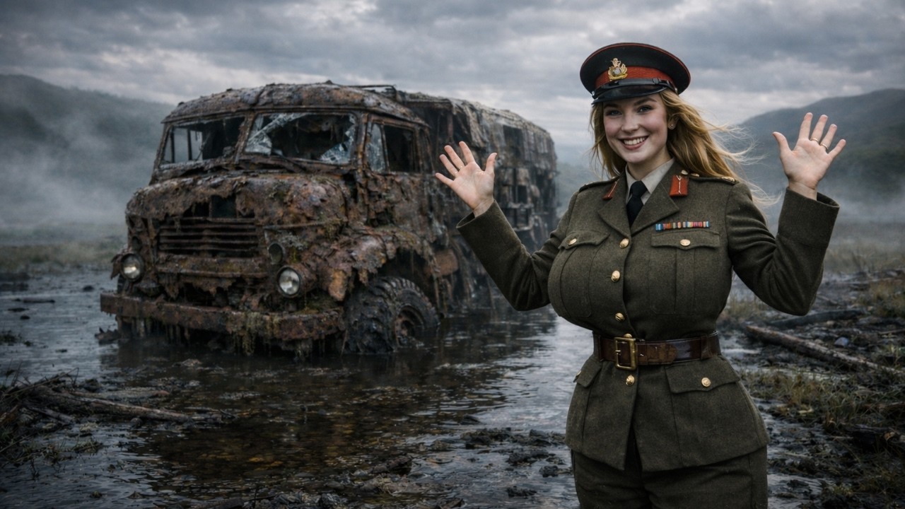 WE FOUND AND RESTORED 1960 Military Bedford RLHZ 60 Year Abandoned In Scotland Mud! Full Restoration