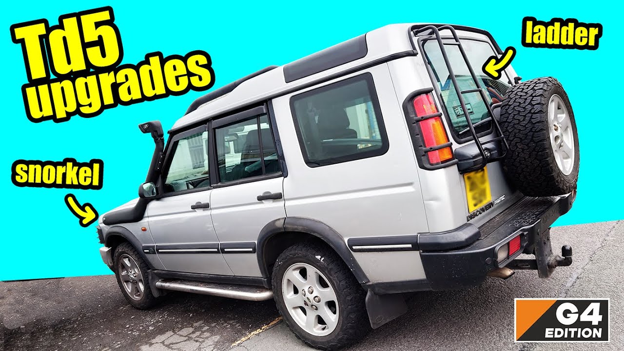How to fit a Safari style snorkel and rear ladder to the G4 Edition Land Rover Discovery 2
