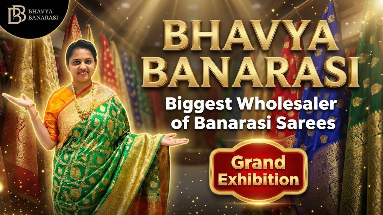 Wholesale Banarasi Sarees Collections ll Grand Exhibition ll Vijayawada 