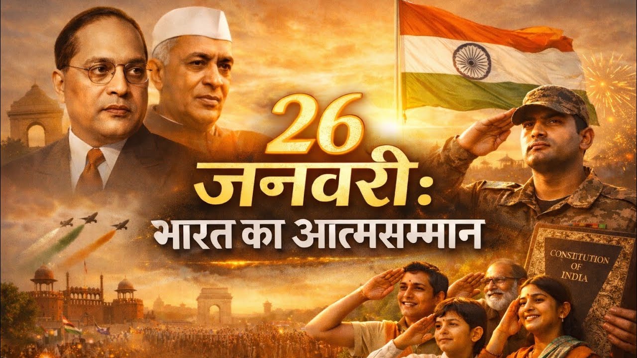 संविधान 26 जनवरी को ही क्यों लागू हुआ? | Republic Day History in Hindi | Listen With Indra