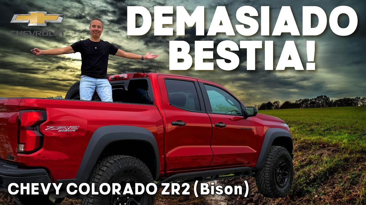 Chevrolet se fue al extremo con esta pickup: Colorado ZR2 Bison AEV
