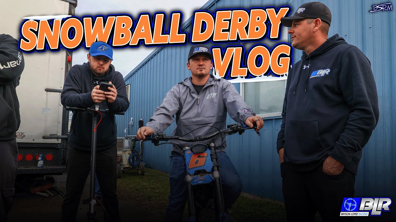 Видеоблог Snowball Derby с гонками Брайсона Лопеса!