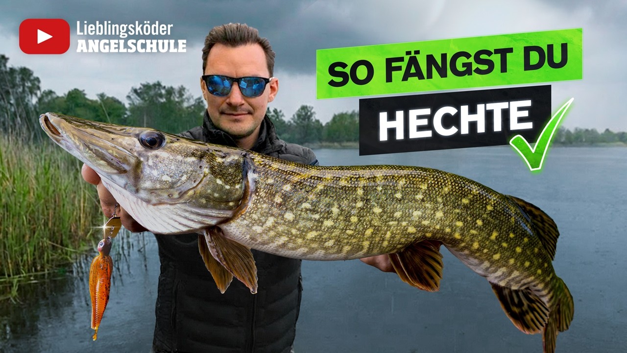HECHTANGELN im Mai vom Ufer - so f&auml;ngst du jetzt HECHTE 💯😍🎣