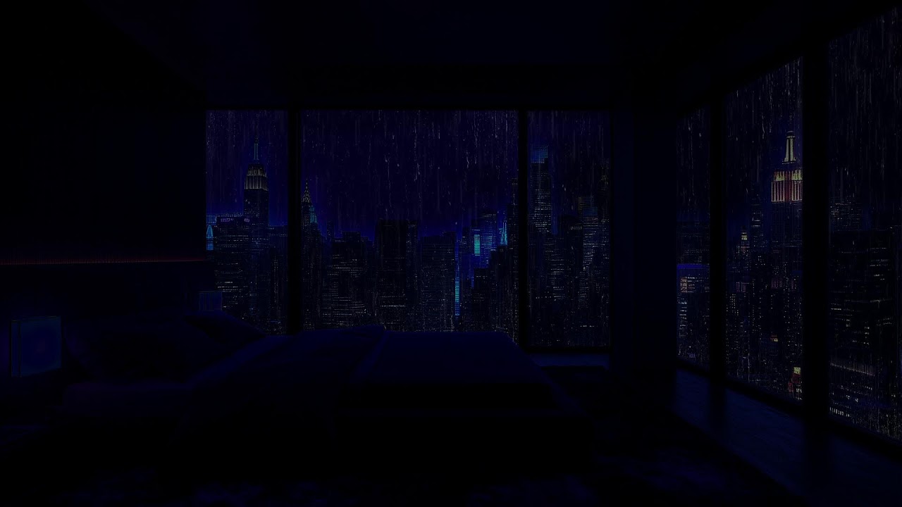 Sleep and Study Better: Rain Sounds on Your Bedroom Window 🌧️ 🎶Rain Noise