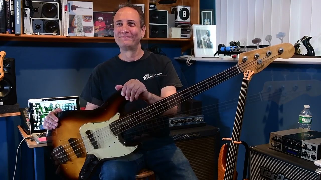 David Segal talks about his 1964 fender jazz bass!