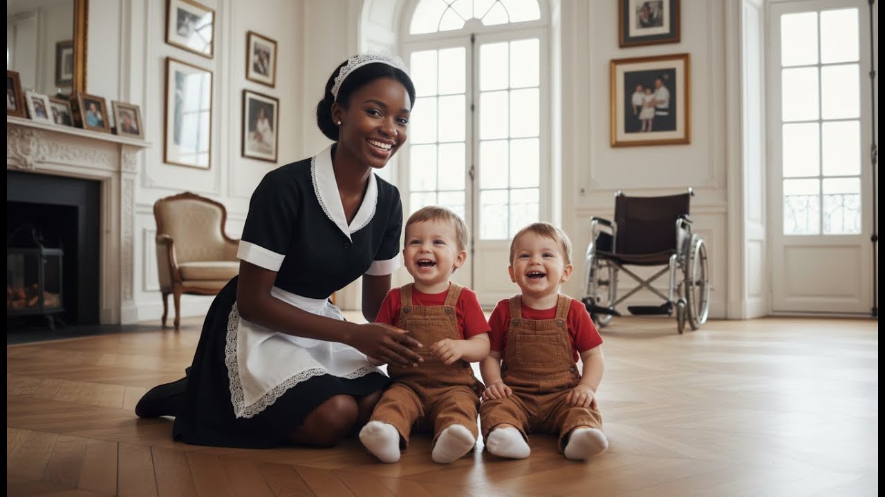 Un milliardaire espionne ses jumeaux handicapés — le geste de l’employée noire le glace