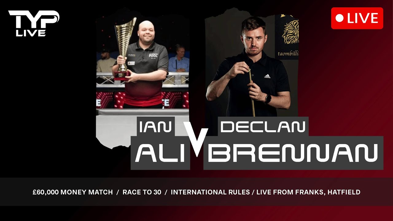 Ian Ali v Declan Brennan | £60,000 Money Match | Franks, Hatfield