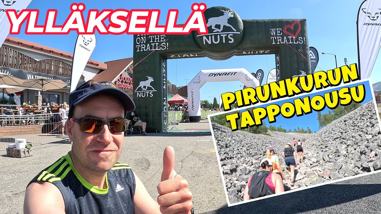 Osallistuin NUTS Ylläs-Pallas polkujuoksuun - TÄYSIN kylmiltään lähin, takki auki meiningillä!
