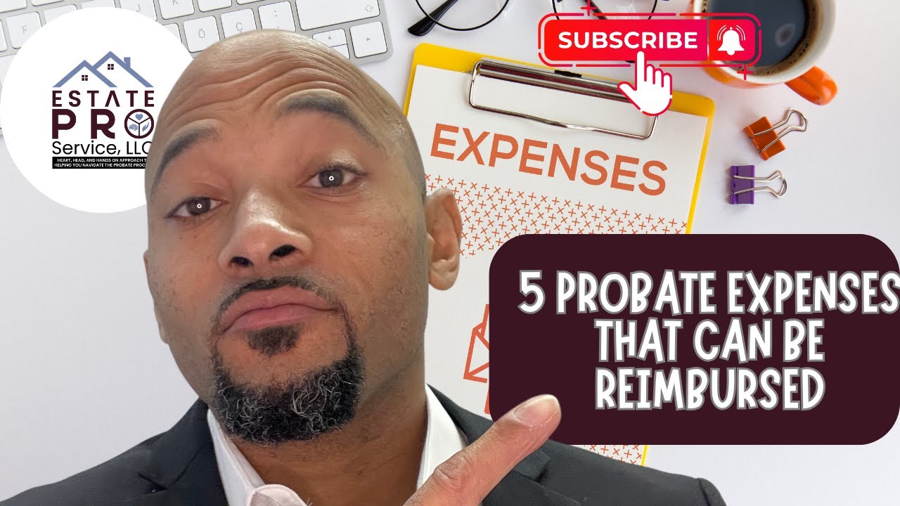 Ep 175 | 5 Probate Expenses That Can Be Reimbursed  | NC Probate